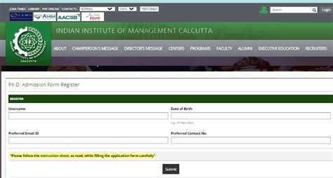 IIM Calcutta PhD Application 2023 Open Apply Now