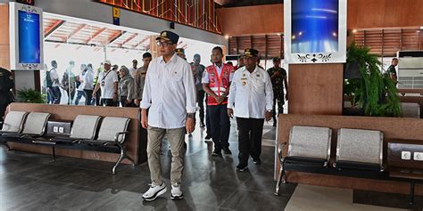 Menhub Budi Karya Dua Bandara Di Papua Siap Diresmikan