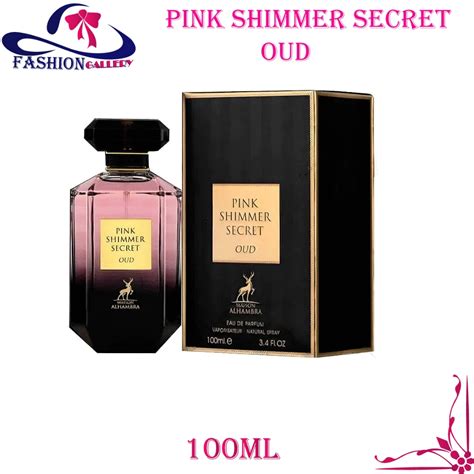 Pink Shimmer Secret Oud Ml By Maison Alhambra Edp Perfume Spray