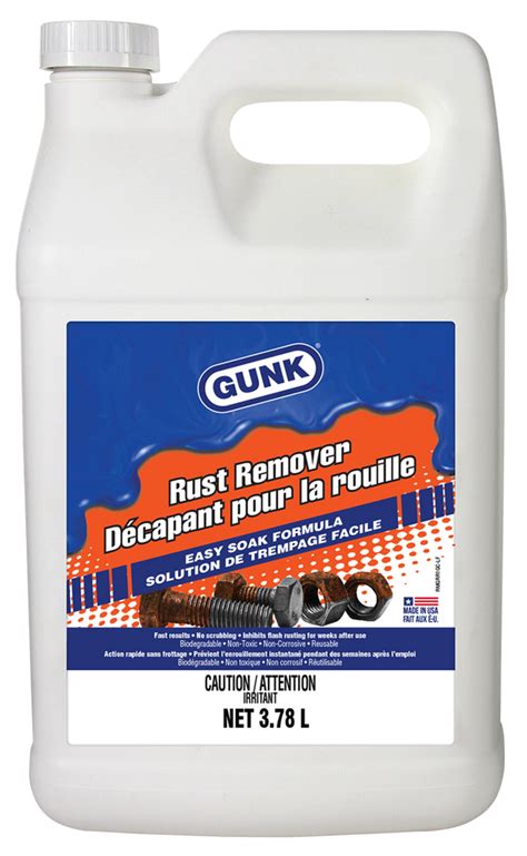 Gunk Rust Remover 1 Gallon Canadian Tire