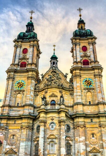 Premium Photo The Cathedral Of Saint Gall Abbey In St Gallen Unesco