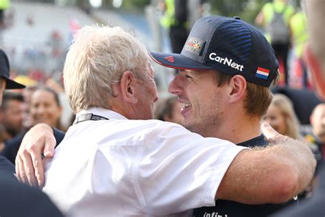 Red Bull Racing F1 Marko Kan Zijn Geluk Niet Op Met Pole Voor