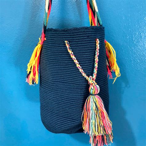 Authentic Wayu Double Thread Mochila Bag From Colombia Etsy