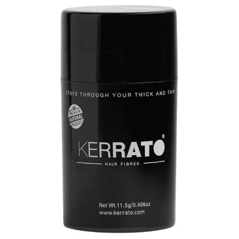 Kerrato Hair Fibres For Thinning Hair Natural Black Natural 11 5g