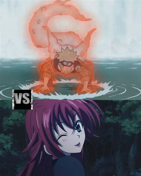 Naruto Uzumaki Vs Rias Gremory By 8410 On Deviantart