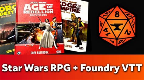 Star Wars Rpg Character Into Foundry Vtt Youtube