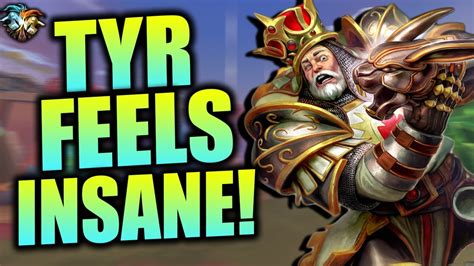 The Tyr Buff Makes Him Feel So Strong In Duel Burst Tyr Masters Ranked Duel Smite Youtube