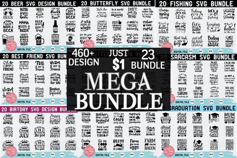 Mega Svg Bundle Huge Svg Bundle Massive Graphic By Craftstore