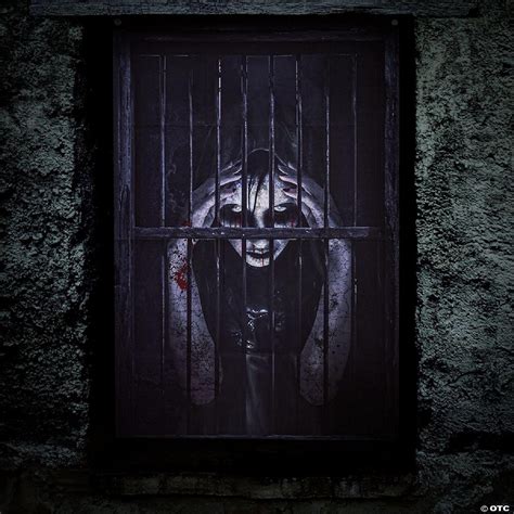 presence halloween female ghost  prison curtain