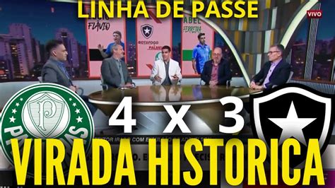 Linha De Passe Palmeiras Vs Botafogo Espn Palmeiras Botafogo