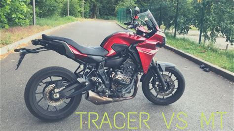 Tracer 700 Vs Mt07 Youtube