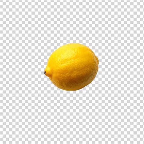 Premium PSD Lemon Isolated On Transparent Background