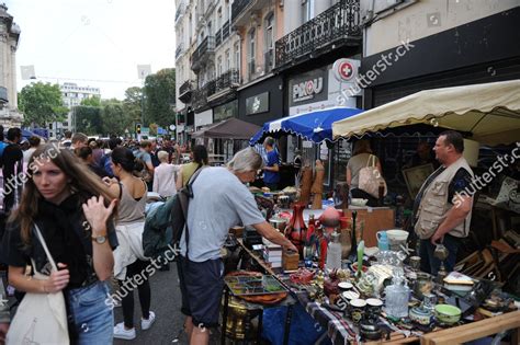 Annual Braderie De Lille Flea Market Editorial Stock Photo Stock