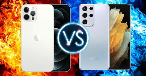 Comparativa IPhone 12 Pro Max Vs Samsung Galaxy S21 Ultra