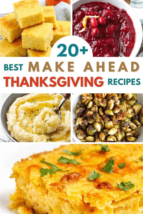 21 Thanksgiving Side Dish Recipes You Can Make Ahead