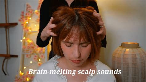 Asmr Scalp Massage And Scratch With Shoulder Massage Brain Melting