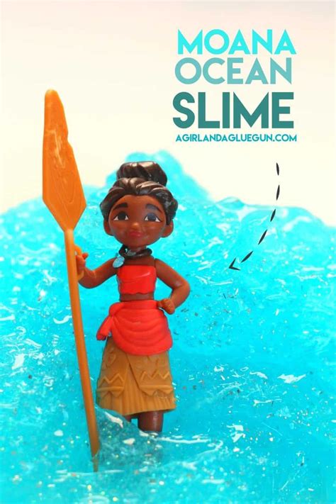 Moana Crafts A Girl And A Glue Gun