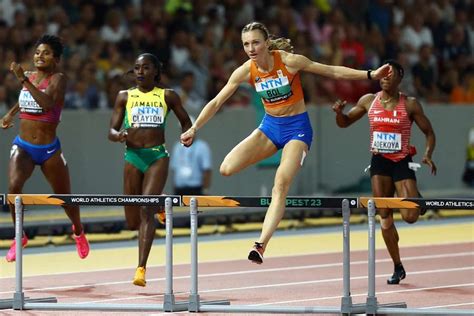 Mundiais de Atletismo Femke Bol conquista o tão esperado ouro nos 400