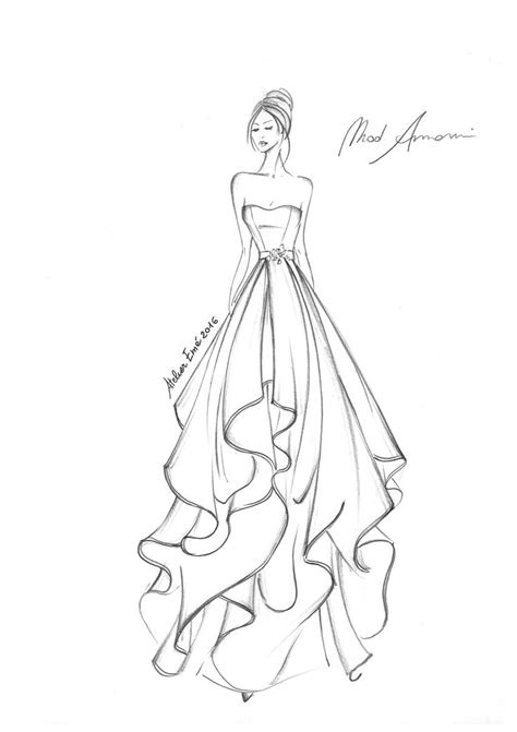 Amami Atelier Emé Disegni Di Moda Album Degli Schizzi Di Moda Schizzi Di Moda