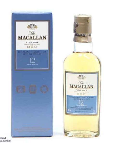 Macallan 12 Years Old Fine Oak 5cl – OnlineCava