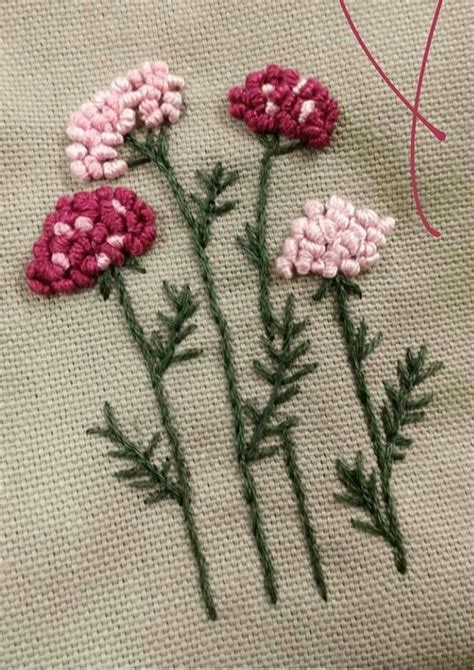 Vintage And Modern Embroidery Stiches Design With Beautiful Embroidered