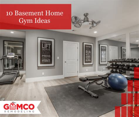 10 Basement Home Gym Ideas | GAMCO Remodeling