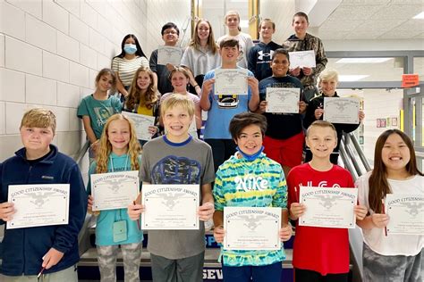 Horace Mann Names October Citizens Of The Month Wausau Pilot And Review