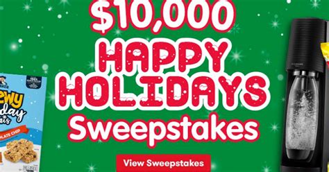 10000 Happy Holidays Sweepstakes Julies Freebies