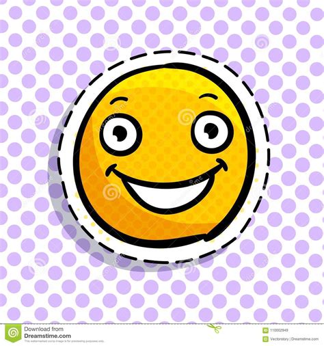 Sonrisa En Emoticon Del Amor Ilustraci N Del Vector Ilustraci N De