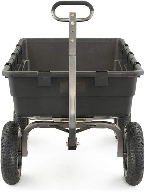 Buy Gorilla Carts 1500 Pound Capacity Super Heavy Duty Poly Yard Garden