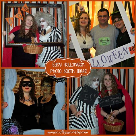 Crafty In Crosby Easy Halloween Photo Booth Ideas