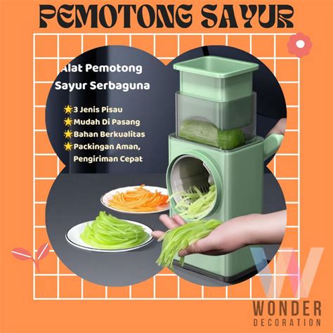 Jual Alat Pemotong Sayur Alat Potong Sayur Serbaguna Parutan Serbaguna