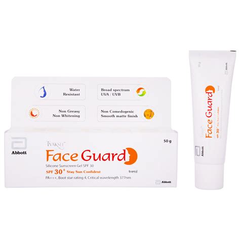 Tvaksh Face Guard Spf Pa Silicone Sunscreen Gel Uses Side