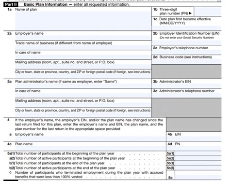 2023 Form 5500 Instructions Printable Forms Free Online