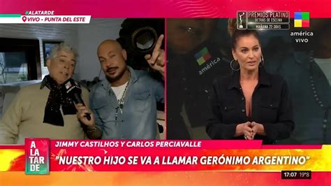 La explosiva declaración de Perciavalle y Jimmy Castilhos van a ser padres