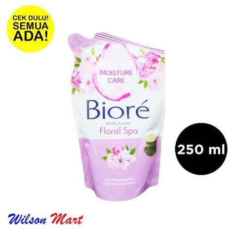 Jual BIORE BODY FOAM SABUN FLORAL SPA 250 ML REFILL Di Seller Wilson