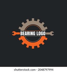 Industrial Bearing Logo Design Vector Template Stock Vector (Royalty ...