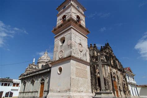 La Merced Church From Granada Nicaragua Stock Photo Image Of Church