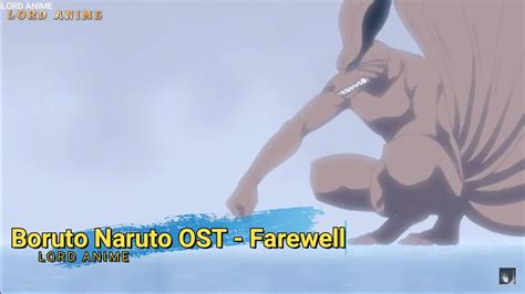 Boruto Naruto OST Farewell Kurama Episode 219 YouTube