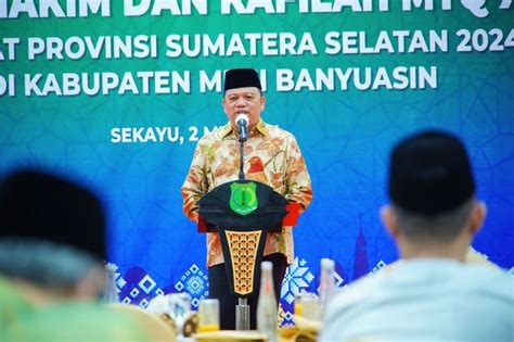 Ramah Tamah Dan Silaturahmi Pj Bupati Muba Dengan Peserta Mtq Xxx