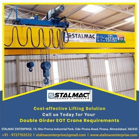 Stalmac Enterprise Double Girder Crane For Industrial M At Rs