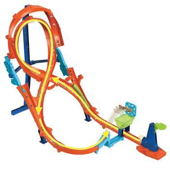 Conjunto De Pista Hot Wheels Action Salto Vertical Mattel Pistas De Brinquedo
