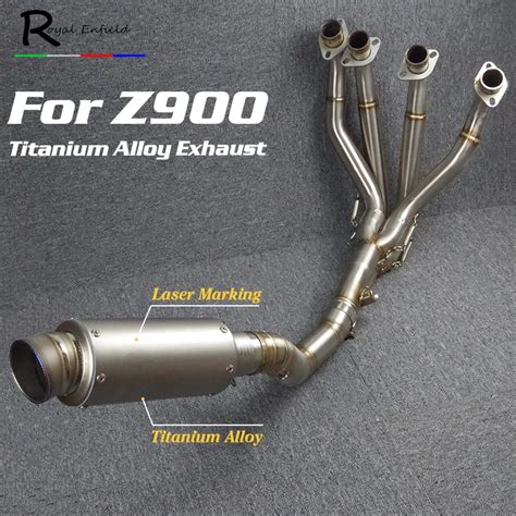 Aliexpress.com : Buy Z900 Motorcycle Exhaust muffler full system Pipe ...