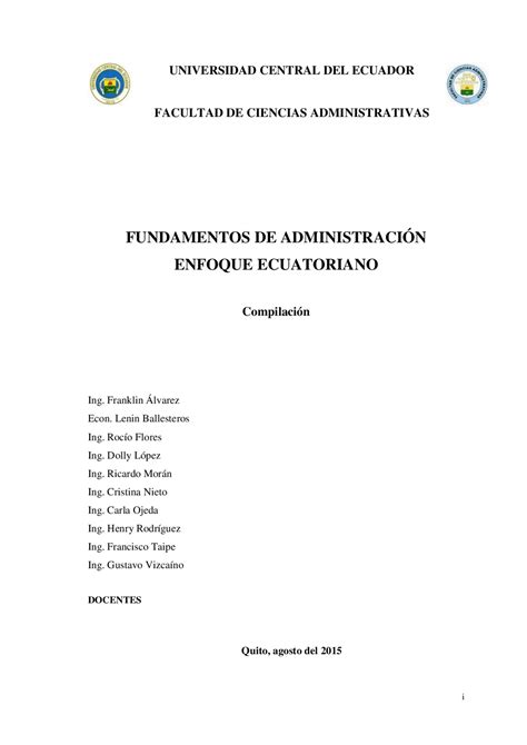 GUIA DIDACTICA ADMINISTRACIÓN Apuntes de Ciencia de la administración