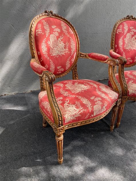 Proantic Paire De Fauteuils Louis XVI