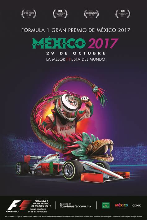 Mira El Póster Del Gran Premio De México 2017 Paredro