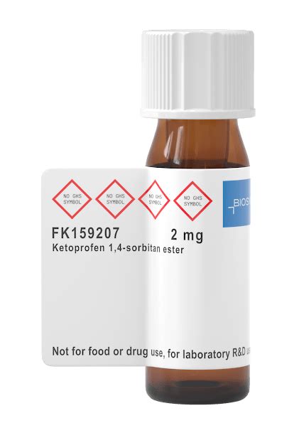 Fk Ketoprofen Sorbitan Ester Biosynth