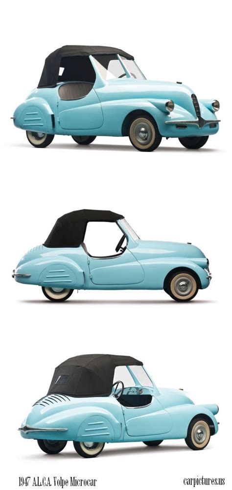 1947 Microcar Concept | Microcar, Concept cars, Cute cars