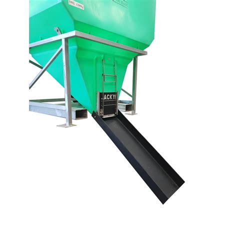 Extra Length Chute for Side Discharge JACKY Bin