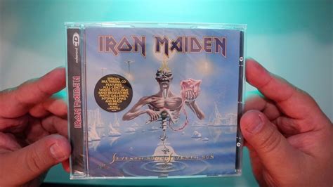 Iron Maiden Seventh Son Of A Seventh Son Unboxing Cd Youtube